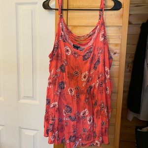 Coral Floral Torrid Tank Top